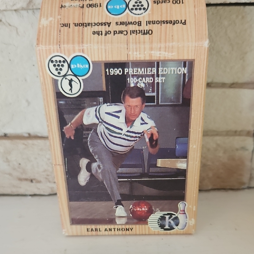 Earl Anthony 1990 Premier Edition Bowling Card Set